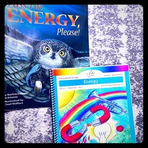 Homeschooling workbook and book
